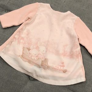 Mayoral Pink Sledding Dress/Top